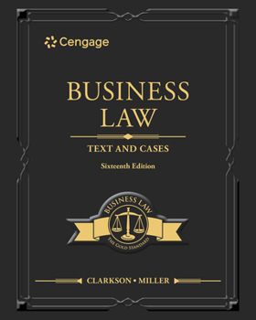 Hardcover Business Law: Text and Cases Book