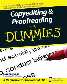 Copyediting and Proofreading for Dummies (For Dummies) - Book  of the Dummies