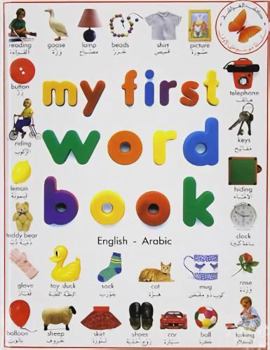 Hardcover My First Word Book English-Arabic Book