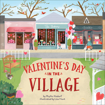 Hardcover Valentine's Day in the Village Book