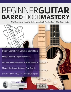 Paperback Beginner Guitar Barre Chord Mastery Book