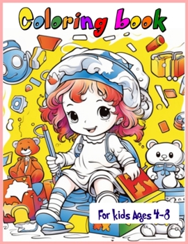 Paperback Fun with Colors: A Coloring Book For Tiny Hands for Kids Ages 4 -8. (Isabella Nightingale) Book