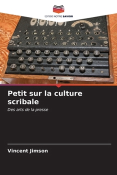 Paperback Petit sur la culture scribale [French] Book
