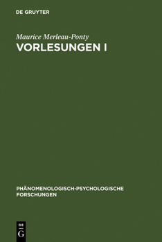 Hardcover Vorlesungen I: Schrift Für Die Kandidatur Am Collège de France. Lob Der Philosophie. Vorlesungszusammenfassungen (Collège de France 1 [German] Book