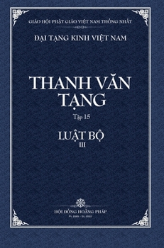 Hardcover Thanh Van Tang, Tap 15: Luat Tu Phan, Quyen 3 - Bia Cung [Vietnamese] Book