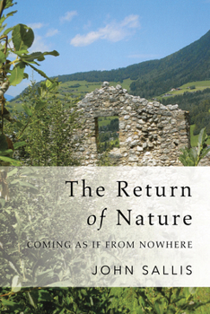 Hardcover The Return of Nature: On the Beyond of Sense Book