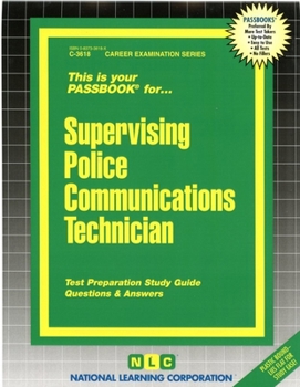 Paperback Supervising Police Communications Technician Book