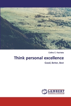 Paperback Think personal excellence Book