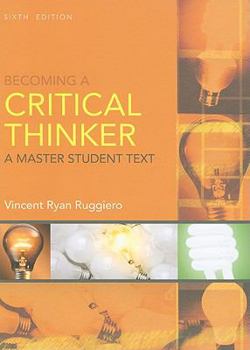Paperback Becoming a Critical Thinker Book