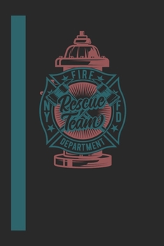 Fire Department Rescue Team Ny Fd: 110 Seiten Journal/Tagebuch Papier.  Ideal Für Termine Und Notizen (German Edition)