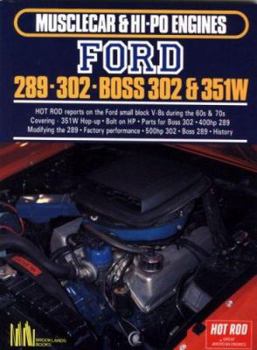 Paperback Ford 289-302, Boss 302 and 351w Book