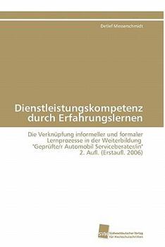 Paperback Dienstleistungskompetenz Durch Erfahrungslernen [German] Book