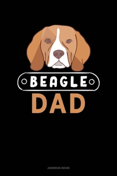 Paperback Beagle Dad: Address Book