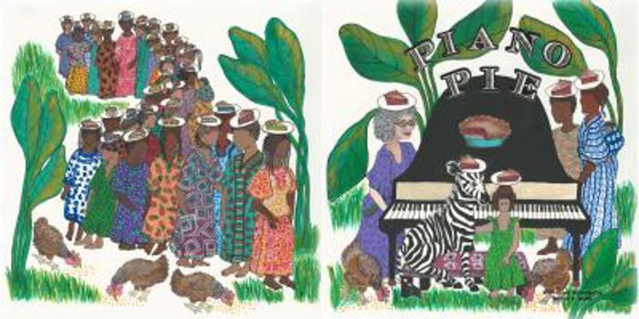 Paperback Piano Pie Book