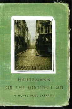 Hardcover Haussmann or the Distinction Book