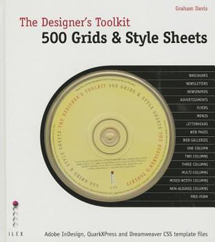 Hardcover The Designer's Toolkit: 500 Grids & Style Sheets Book