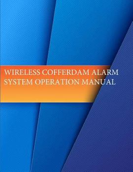 Paperback Wireless Cofferdam Alarm System Operation Manual Book