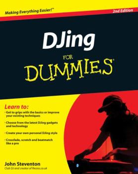 Paperback DJing for Dummies Book