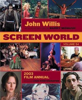 Paperback Screen World Volume 54: 2003 Book