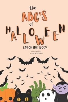 Paperback The ABC's of Halloween: Coloring Book