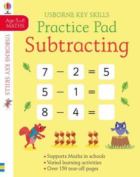 Paperback Subtracting Practice Pad 5-6 Book