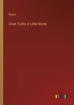 Paperback Great Truths in Little Words Book