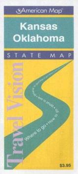 TravelVision Kansas/Oklahoma State Map
