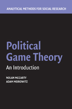 Paperback Political Game Theory: An Introduction Book