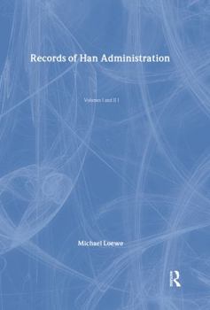 Hardcover Records of Han Administration Book