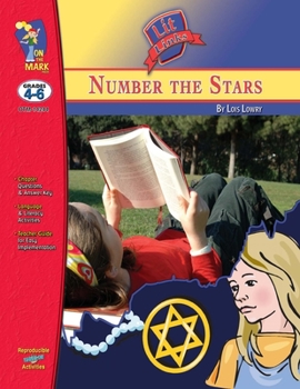 Paperback Number the Stars, by Lois Lowry Lit Link Grades 4-6 Book