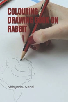 Paperback Colouring Drawing Book on Rabbit Book