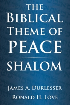 Paperback The Biblical Theme of Peace / Shalom Book