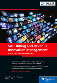 Hardcover SAP Billing and Revenue Innovation Management: Functionality and Configuration Book