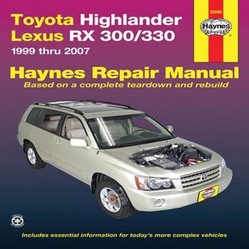 Paperback HAYNES HIGHLNDR/RX-330 Book