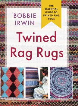 Hardcover Twined Rag Rugs Book