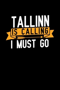 Paperback Tallinn is calling I Must go: Graph Paper Vacation Notebook with 120 pages 6x9 perfect as math book, sketchbook, workbook and diary Book