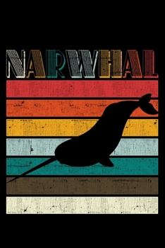 Paperback Narwhal: Lined A5 Notebook for Ocean Journal Book