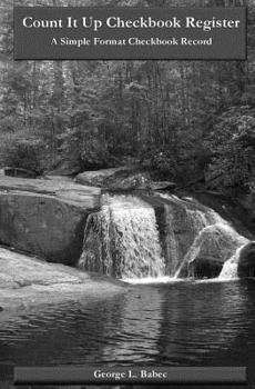 Paperback Count It Up Checkbook Register: A Simple Format Checkbook Record Book