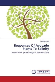 Paperback Responses Of Avocado Plants To Salinity Book