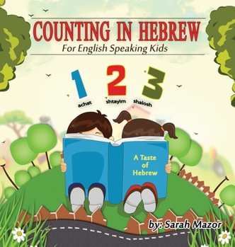 Hardcover Counting in Hebrew for English Speaking Kids Book