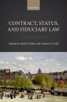 Hardcover Contract, Status, and Fiduciary Law Book