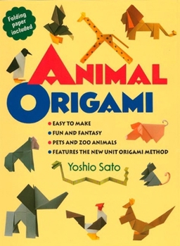 Paperback Animal Origami Book