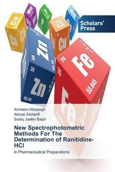 Paperback New Spectrophotometric Methods For The Determination of Ranitidine-HCl Book