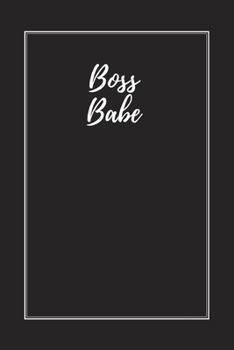 Boss Babe: Blank Lined Journal Notebook, Size 6x9, Gift Idea for Boss, Coworker, Friends, Office, Gift Ideas  for Female Entrepreneur, Business Owner, ... Secret Santa, New Year, Christmas, Birthday