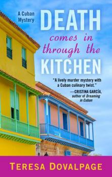 Library Binding Death Comes in Through the Kitchen [Large Print] Book