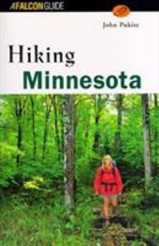Paperback Hiking Minnesota Book