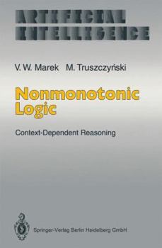 Hardcover Nonmonotonic Logic: Context-Dependent Reasoning Book