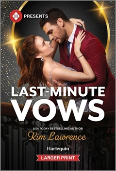 Mass Market Paperback Last-Minute Vows [Large Print] Book