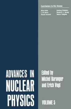 Paperback Advances in Nuclear Physics: Volume 5 Book