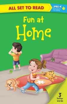 Paperback All set to Read PRE K Fun at Home Book